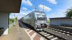 193 229-0	(91 80 7193 229-0 D-Rpool) durchf�hrt mit Containerzug Ovelg�nne.